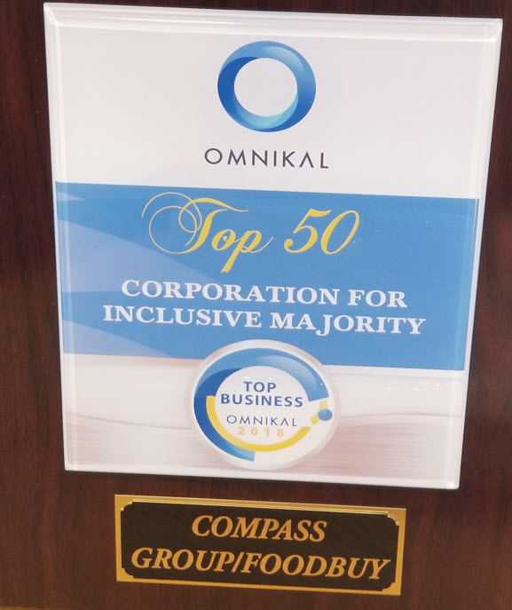Foodbuy & Compass Group Named to OMNIKAL’s list of Top 50 Organizations for Multicultural Business Opportunities